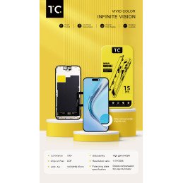 TC FHD COF Incell Display für iPhone 15 Pro - 120 Hz