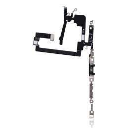 Bluetooth Antenne Signal Flexkabel + Ein/Aus Power Button mit oberem Mikrofon Chip für iPhone 15 Plus