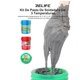 Relife HW-4 Lötzubehör-Set – Hochwertige Verbrauchsmaterialien für Löten & Rework