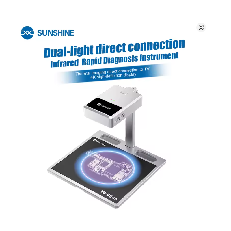 SUNSHINE TB-08 Pro Infrarot-Wärmebildkamera – Multifunktionale Thermal Camera mit HDMI & WiFi für Platinen-Diagnose