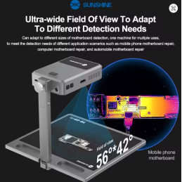 SUNSHINE TB-08 Pro Infrarot-Wärmebildkamera – Multifunktionale Thermal Camera mit HDMI & WiFi für Platinen-Diagnose