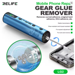 RELIFE LG2 Gear Glue Remover – Präziser Kleberentferner mit Getriebeantrieb für OCA- & Display-Reparaturen