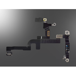 Bluetooth Antenne Signal Flexkabel mit oberem Mikrofon Chip für iPhone 16