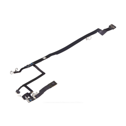 Bluetooth Antenne Signal Flexkabel mit oberem Mikrofon Chip für iPhone 16 Pro Max