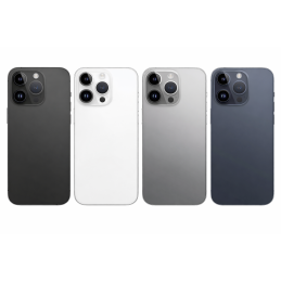 Backcover Glas für iPhone 15 Pro mit Magnet, Linse & Flex