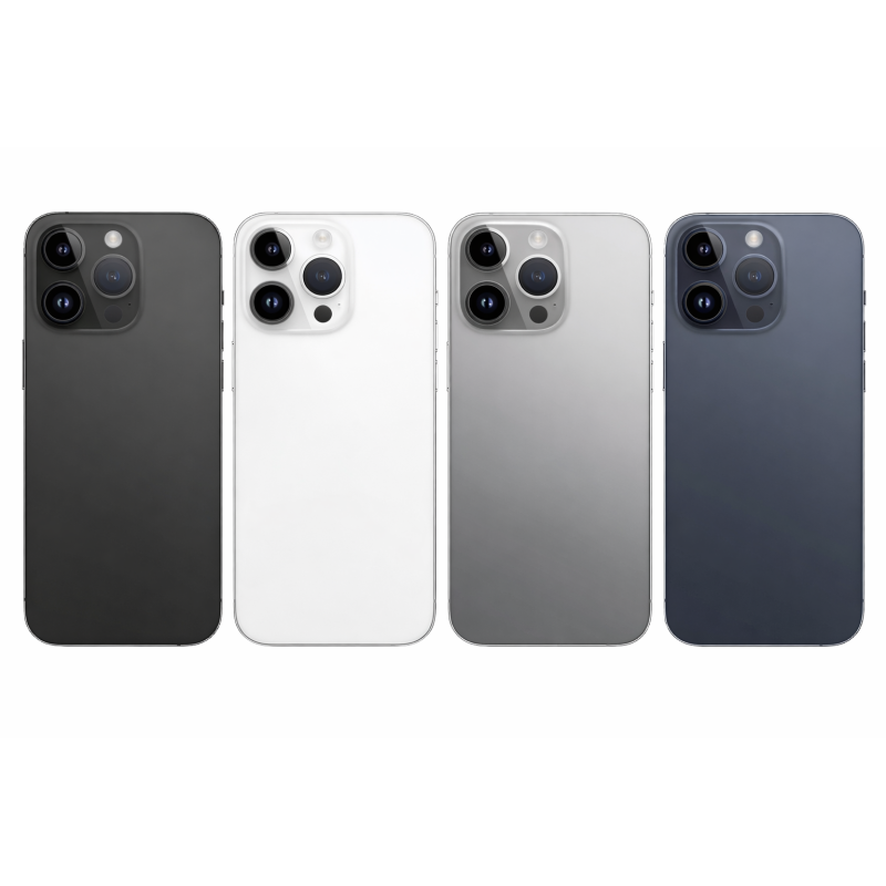 Backcover Glas für iPhone 15 Pro mit Magnet, Linse & Flex