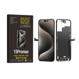 DD Soft OLED Display für iPhone 15 Pro Max - 120 Hz