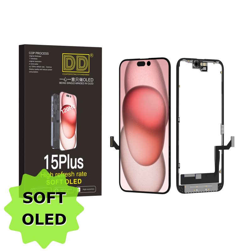 DD Soft OLED Display für iPhone 15 Plus