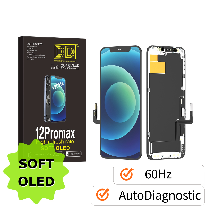 Auto Diagnostic Display Soft OLED 60 Hz für iPhone 12 Pro Max
