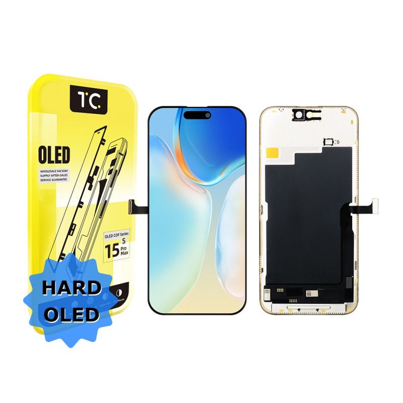 TC Hard OLED Display für iPhone 15 Pro Max