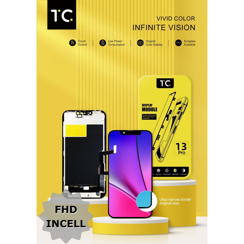 TC FHD COF Incell Display für iPhone 13 Pro - 120 Hz
