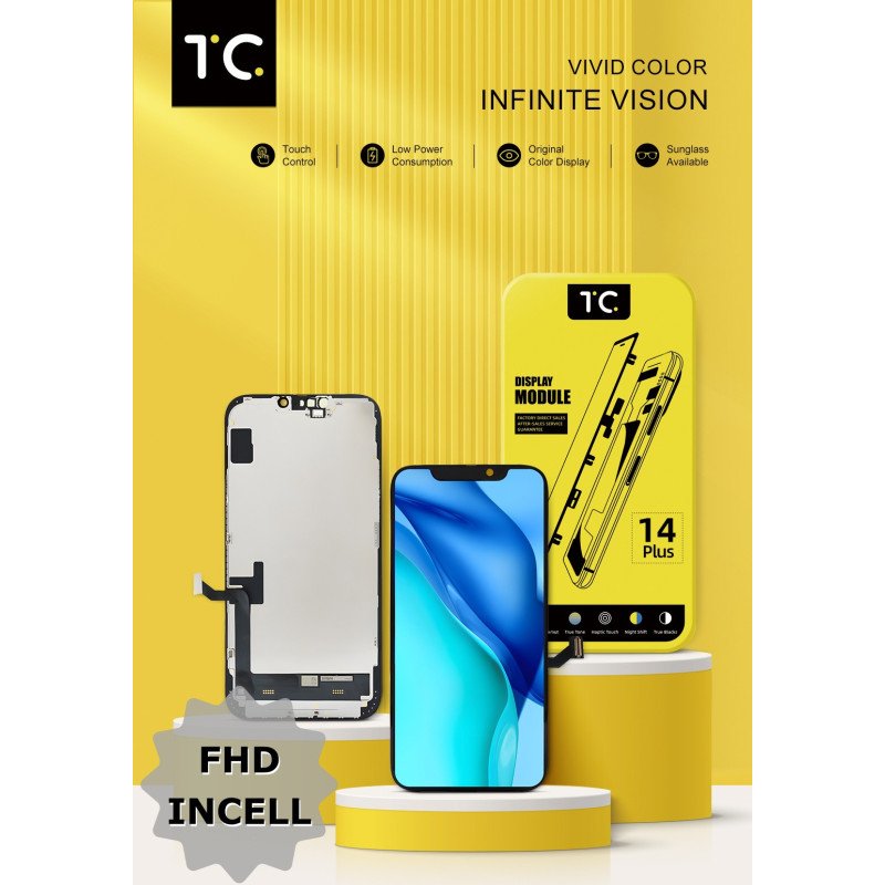 TC FHD COF Incell Display für iPhone 14 Plus