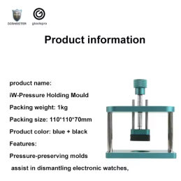 GO-011 iWatch Pressure Holding Maintaning Mold Presse Form für Apple iWatch S1 S2 S3 S4 S5 S6 S7 S8 SE