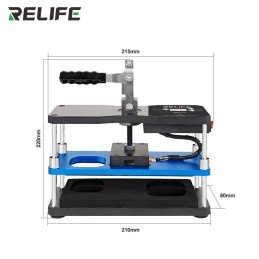 RELIFE LS5 SE Heiz- & Druckplattform Fixieren Pressen – Bildschirm- & Rahmen-Laminiergerät bis 80 °C für iPhone & Android