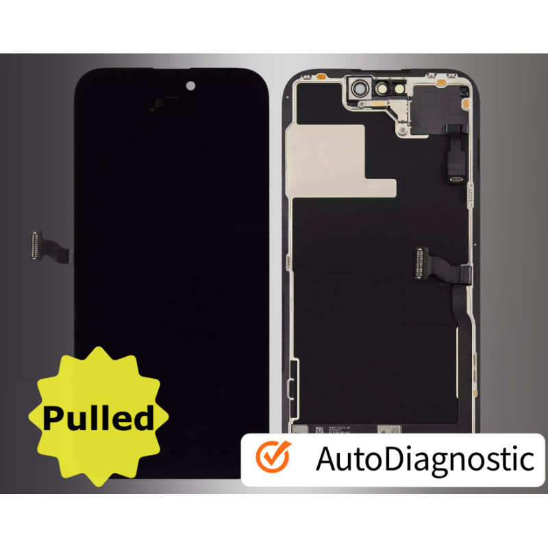 Pulled Original LCD Display mit Frontflex für iPhone 14 Pro