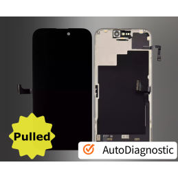 Pulled Original LCD Display mit Frontflex für iPhone 15 Pro
