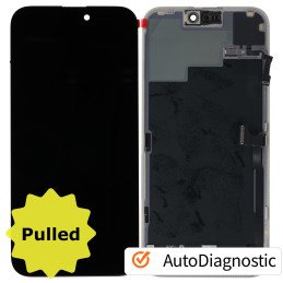 Pulled Original LCD Display mit Frontflex für iPhone 15