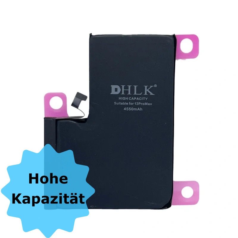 DHLK Akku für iPhone 13 Pro Max 4.550mAh (hohe Kapazität)