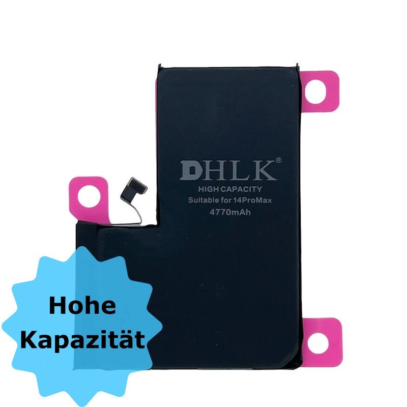 DHLK Akku für iPhone 14 Pro Max,  4.770mAh (hohe Kapazität)