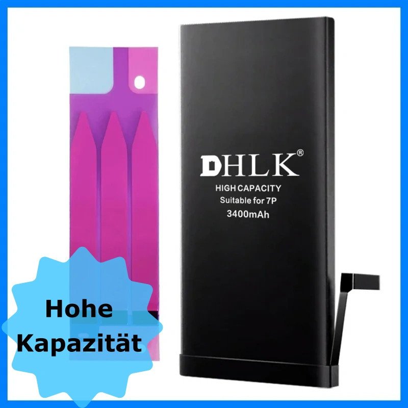 DHLK Akku für iPhone 7 Plus, 3.400mAh (hohe Kapazität)