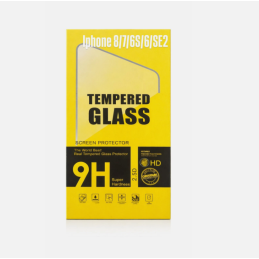 Panzerfolie Panzerglas für  iPhone 8/7/6S/6/SE2 9H Tempered Glas 10 Stk. SchutzFolie Display