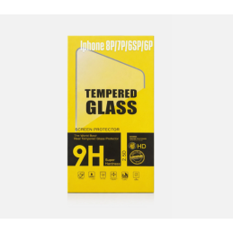 Panzerfolie Panzerglas für iPhone 8P/7P/6SP/6P 9H Tempered Glas 10 Stk. SchutzFolie Display