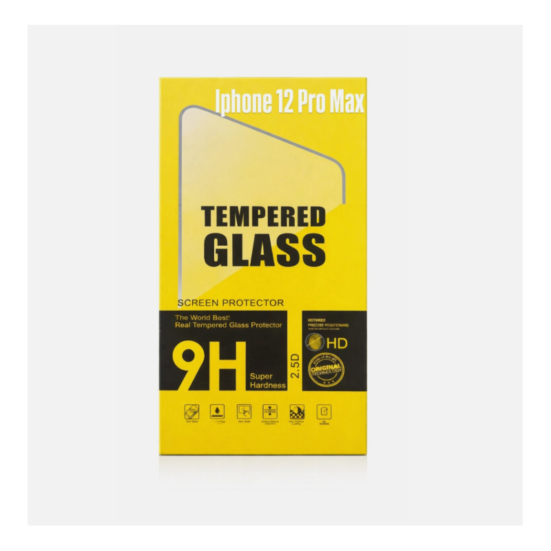 Panzerfolie Panzerglas für iPhone 12 Pro Max 9H Tempered Glas 10 Stk. SchutzFolie Display
