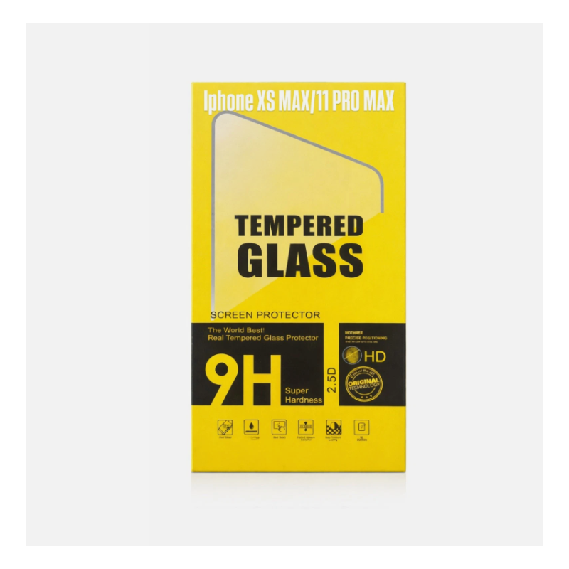 Panzerfolie Panzerglas für iPhone  XS Max / 11 Pro Max 9H Tempered Glas 10 Stk. SchutzFolie Display