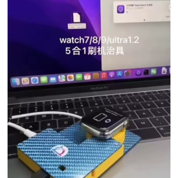 SFDER IBUS 5-in-1-AWRT-Adapter für iWatch Apple Watch S7 / S8 / S9 / Ultra 1 / Ultra 2 Restore/Reflash Repair Tool Programmierer