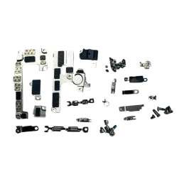 Metallhalterungen Blech Set interne Abdeckung Teile für iPhone 16