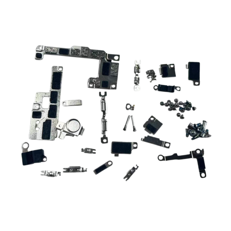 Metallhalterungen Blech Set interne Abdeckung Teile für iPhone 16 Plus