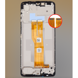 Display für Samsung Galaxy A07 4G (A075) Original Refurbished mit Rahmen