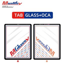 OCA + Glas für iPad Air 10,5/9,7/11/12,9 Zoll Front Glas Kleber LCD Display