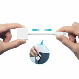 Adapter USB-C auf 3,5mm Audio Weiß