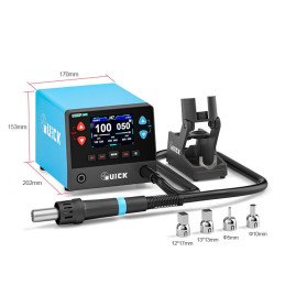 QUICK M7 Schnellheiz-Lötstation 1000W mit LCD-Display 220 V