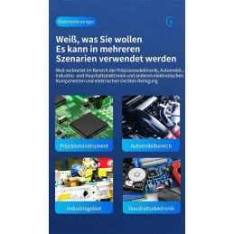 24* Falcon530 Reiniger Contact Cleaner Spray 550ml + Sunshine Tuch / Wipe 400 Stk.