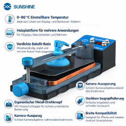 SUNSHINE LS6 Pro Heiz-Screen-Separationsplattform