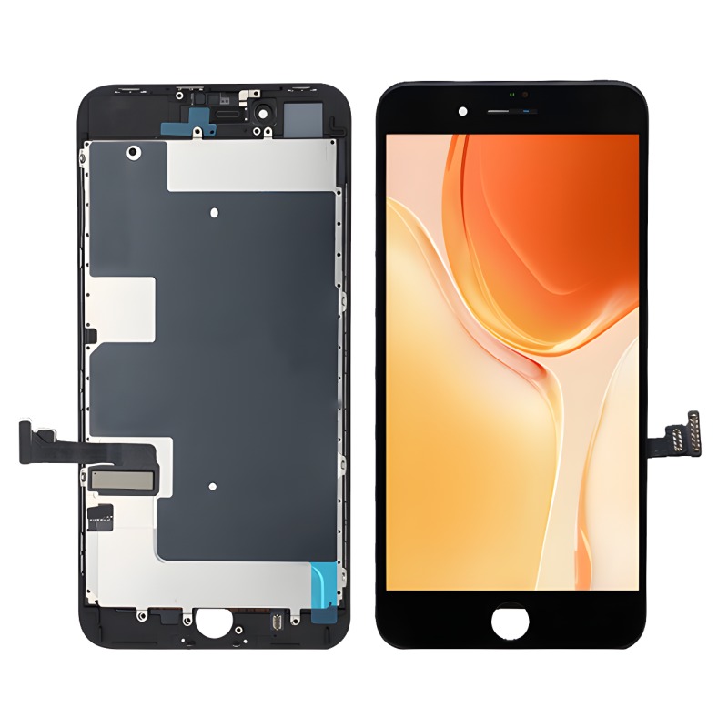 TC HD Incell Display für iPhone 8P--schwarz-weiß