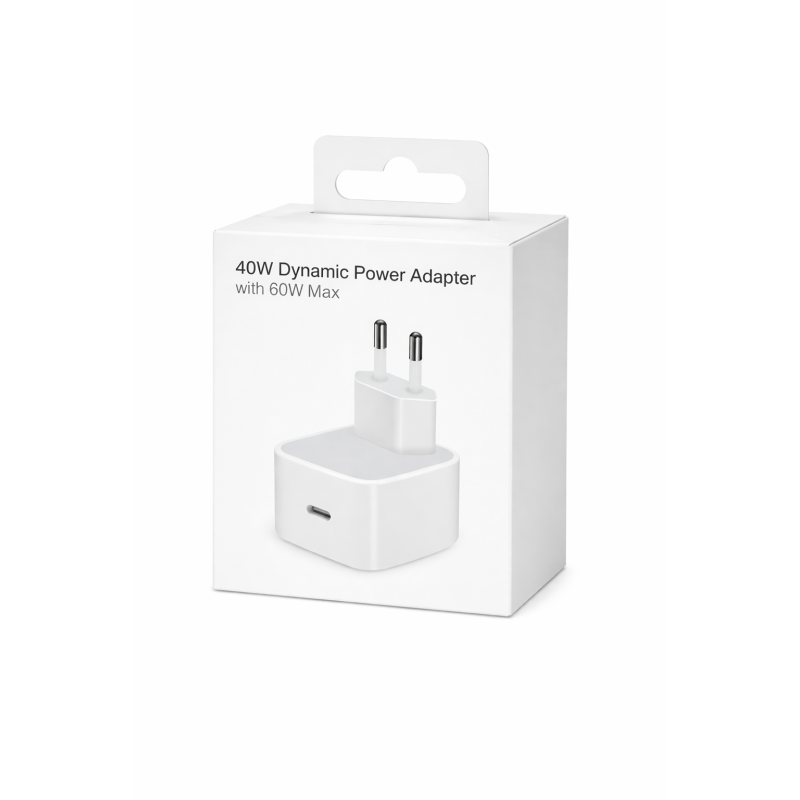 USB-C Power Adapter Ladegerät Schnellladen 40W für Apple iPhone 17 Serie mit Verpackung