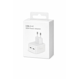 2 Fach Dual USB-C Power Adapter Ladegerät Schnellladen 35W für Apple iPhone mit Verpackung