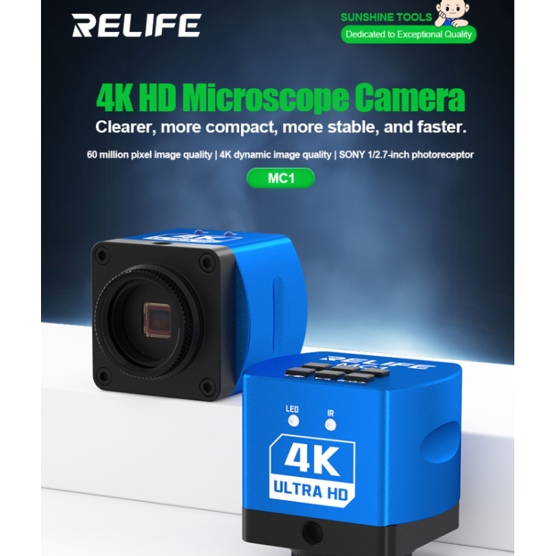 RELIFE MC1 4K HD Mikroskopkamera