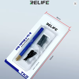 RELIFE TK5 8-in-1 Präzisions-Klingenset – Multifunktionswerkzeug für IC-, CPU- & Mainboard-Reparatur