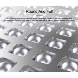 Relife RL-044 Chip Reballing Template for A19 Pro iPhone 17/17 PRO / 17 Pro Max / Air / iPad Mini 8