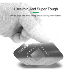 RELIFE RL-044 Chip-Reballing Schablone für A19 Pro iPhone 17 / 17 Pro / 17 Pro Max / Air / iPad mini 8