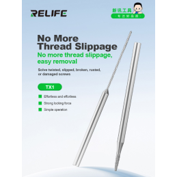 RELIFE TX1 Schrauben-Ausdreher Bohrer-Set für beschädigte festsitzende rostige Schrauben