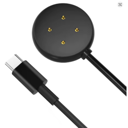 Ladekabel für Google Pixel Watch 3 mit C Anschluss Schwarz - Nur Nach Anfrage