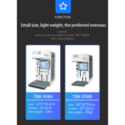 TBK 958B Lasermaschine
