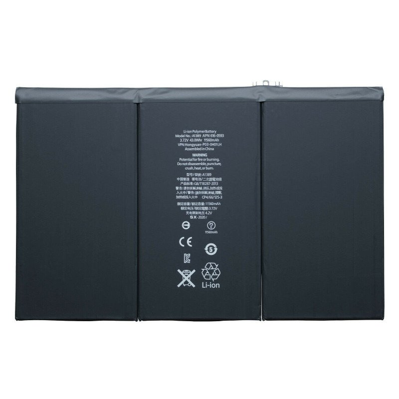 Akku für iPad 3/iPad 4 / A1389 / 11.560mAh
