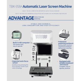 TBK 958A Lasermaschine