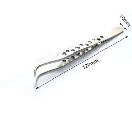 Profi Spitz Pinzette HRC40 gerade & gebogen